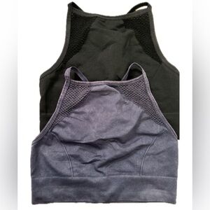 Two Aerie sports bras